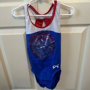 Red white and blue Captain America marvel Leo